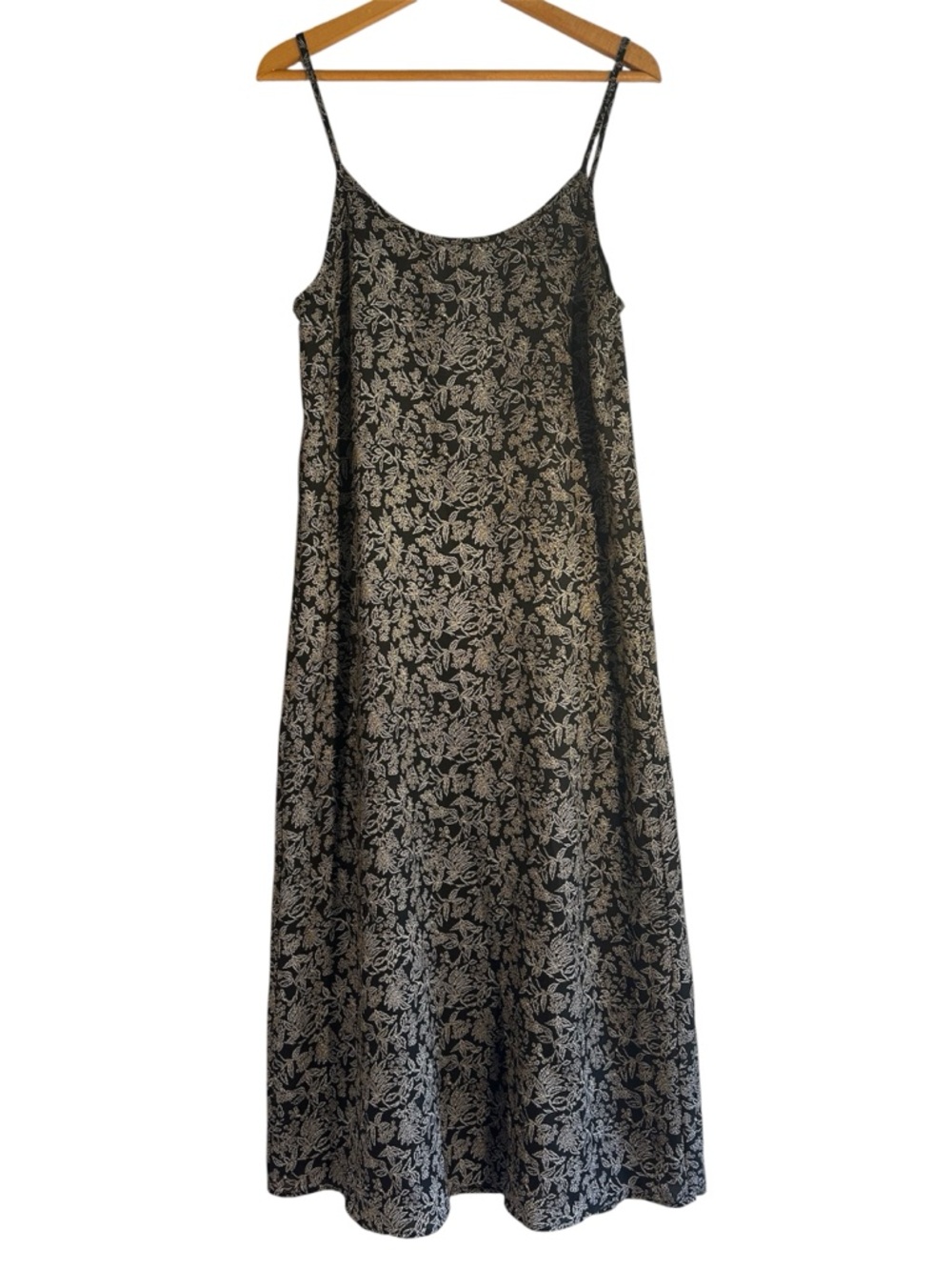 Vintage 90s Whimsigoth Indie Sleaze Sheer Floral Maxi Slip